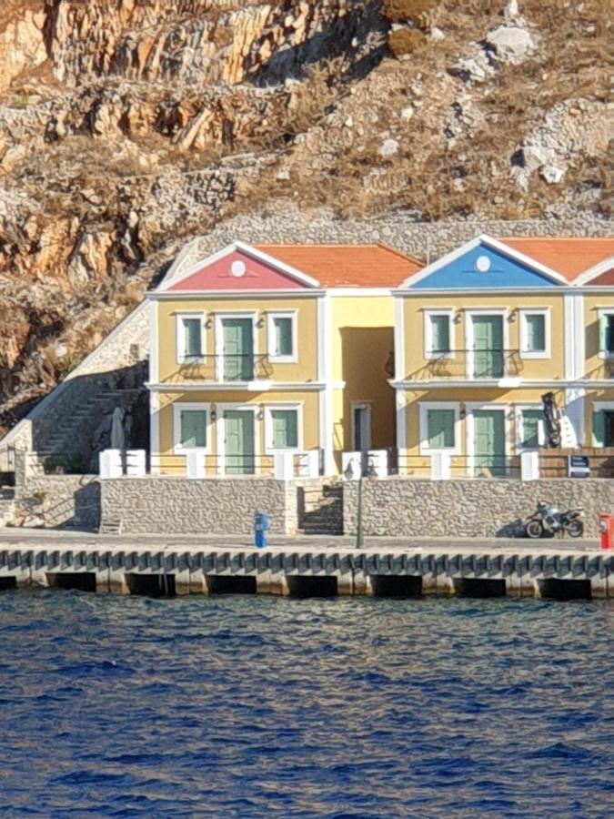 Villas Danezis - New Marina , Sými Buitenkant foto