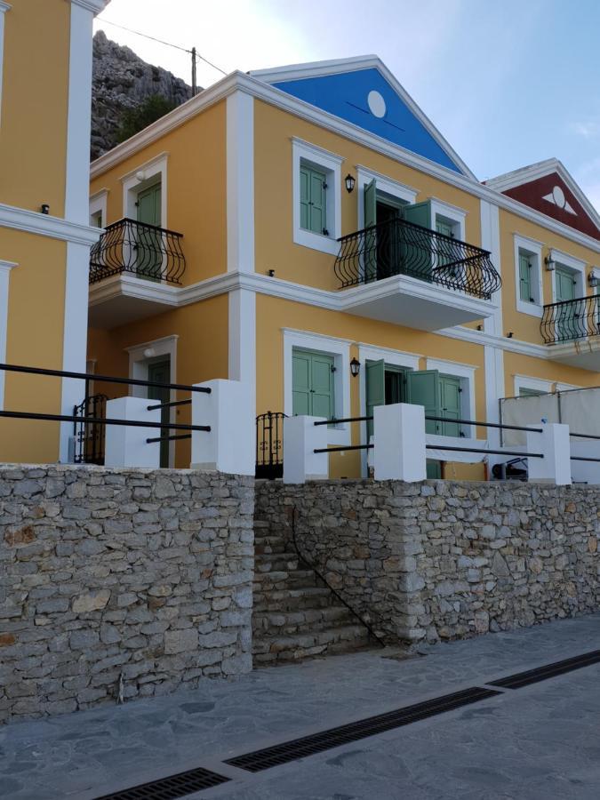 Villas Danezis - New Marina , Sými Buitenkant foto
